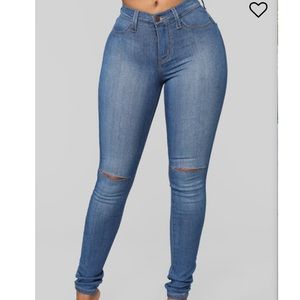 Like new, Fashion Nova jeans